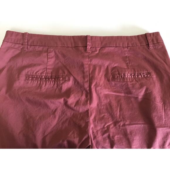 Dusty Rose Trousers GEF France Silueta Amplia  Inseam 28 Size 14 - Picture 1 of 6